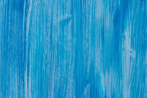 Free photo blue wooden painted background