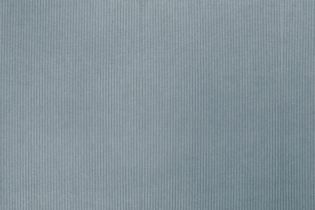 Free photo bluish gray corduroy textile textured