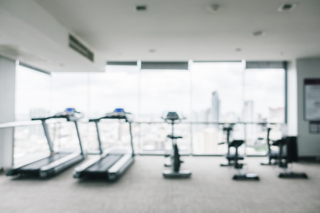Free photo blur gym and fitness