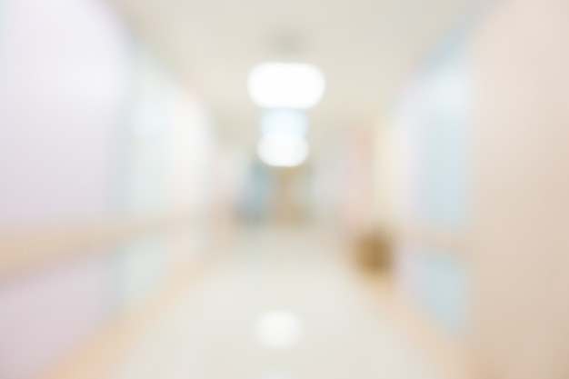 Blur hospital and clinic interior