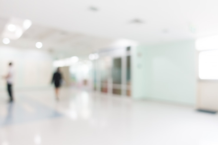 Free Photo blur hospital