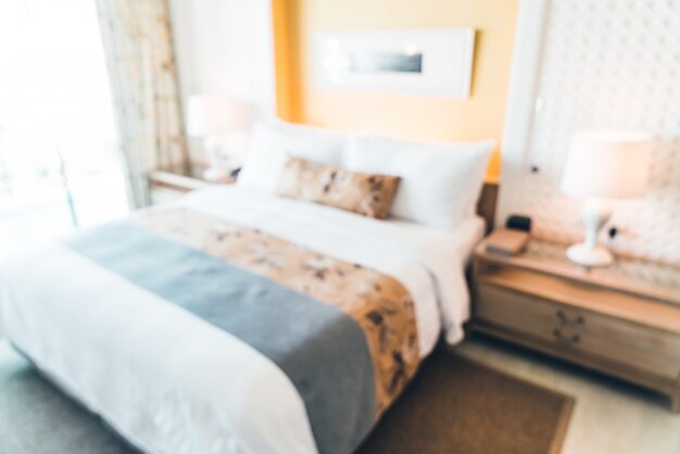 Blur hotel room