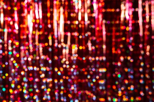 Blurred colourful new year background with copy space