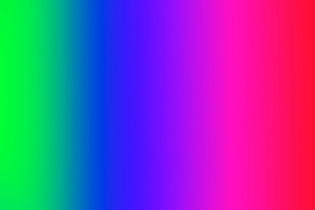 Blurred gradient abstract background with vivid primary colors