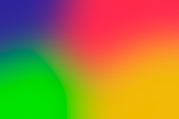 Blurred gradient abstract background with vivid primary colors