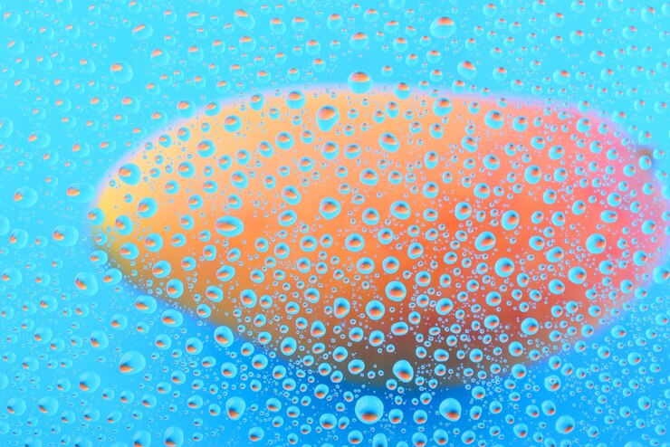 Free Photo blurred piece of fruit