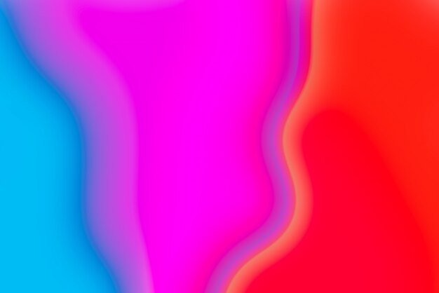 Blurred pop abstract background with vivid primary colors