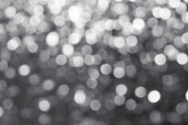 Free photo blurry shiny silver glitter textured