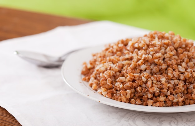 Boiled buckwheat cereal