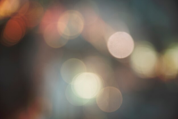 Яркий фестиваль Bokeh Blurred Lights