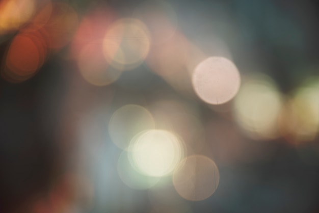 Яркий фестиваль Bokeh Blurred Lights