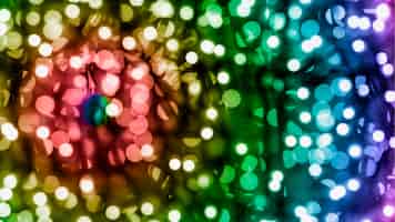 Free photo bokeh glittering holiday textured christmas background