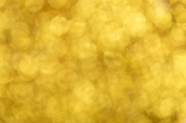 Bokeh light of gold glitters