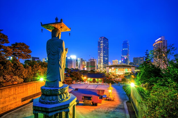 Bongeunsa Temple in Seoul, Korea