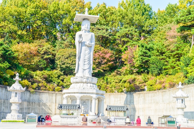 Foto gratuita tempio bongeunsa