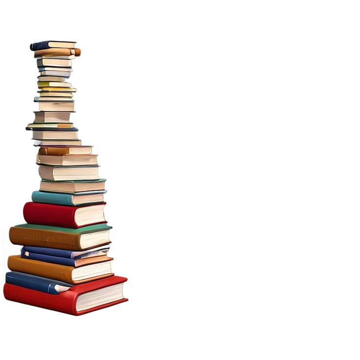 Book in white background
