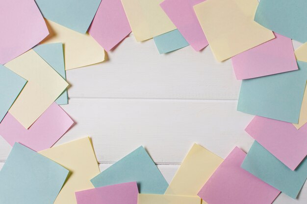 Boss's day arrangement with sticky notes