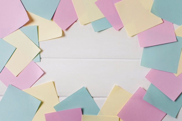 Boss's day arrangement with sticky notes