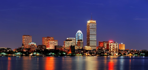 無料写真 ボストン市の都市の高層ビル