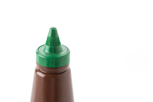 bottle of barbecue sauce