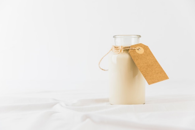 Free photo bottle of milk