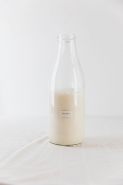 Free photo bottle of milk