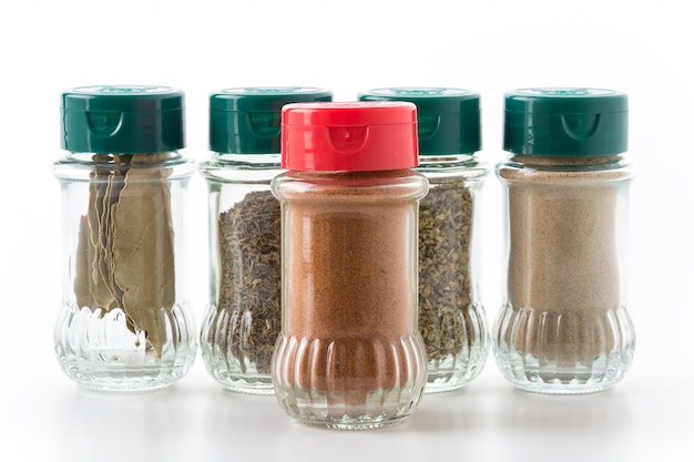 Free photo bottle of spices