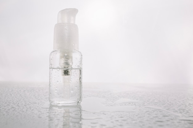 Bottle with moisturizer