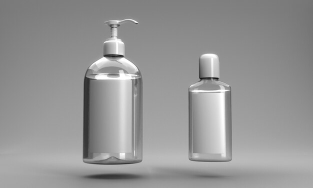 Download Free Bottle Images PSD Mockup Templates