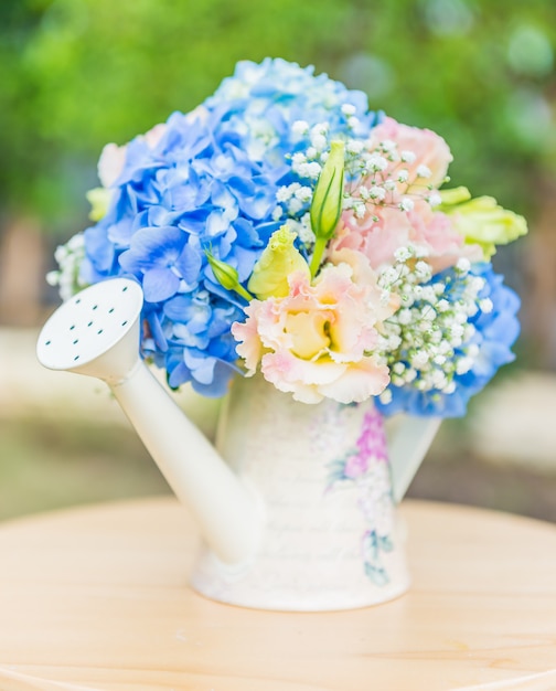 Free photo bouquet flower hydrangea