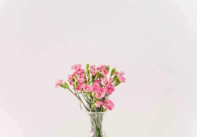 Bouquet of flowers in vase 