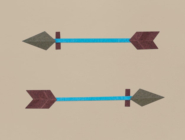 Bow archery icon symbol illustration