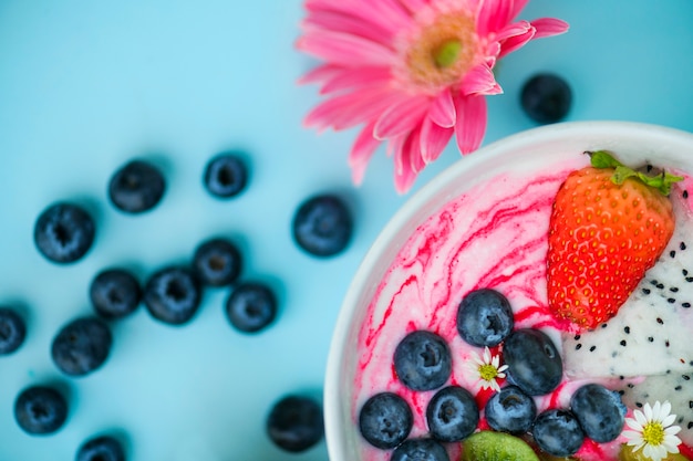 Bowl full of mixed berries