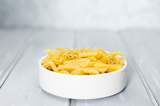 Bowl of penne pasta