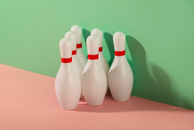 Bowling pins arrangement