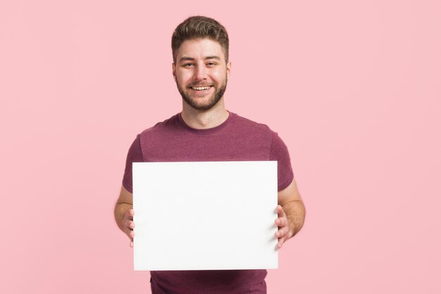 Boy expressing his happiness