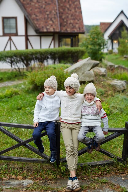 Boys in Countryside