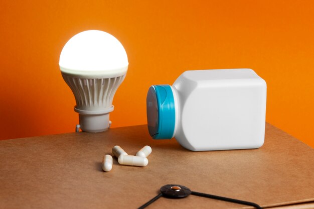 brain booster pills still life