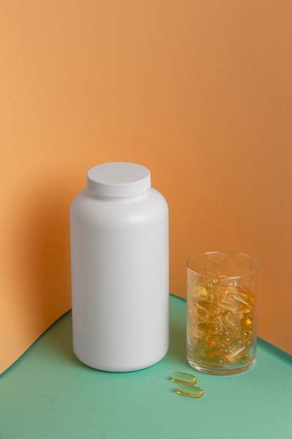 Brain booster pills still life