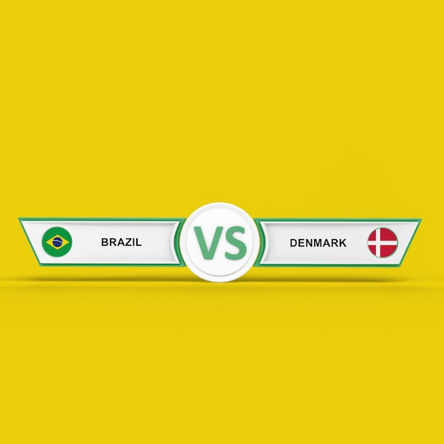 Brazil vs denmark match