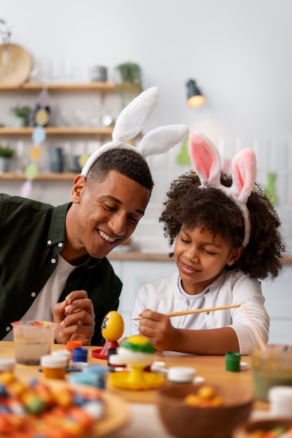 Free photo brazilian people celebrating easter