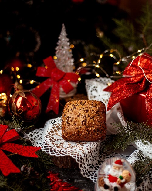 Bread bun with sesame seeds