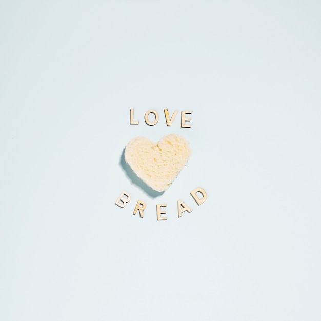 Free photo bread heart