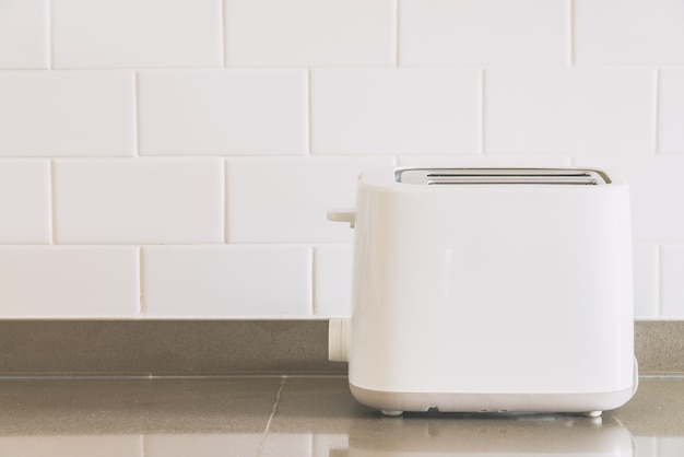 Bread toaster at kitchen