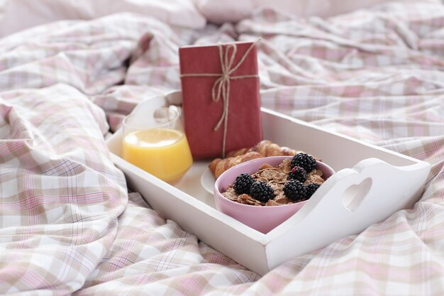 Breakfast in bed