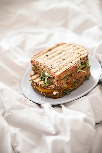 Breakfast on bed