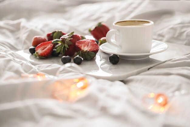 Breakfast on bed