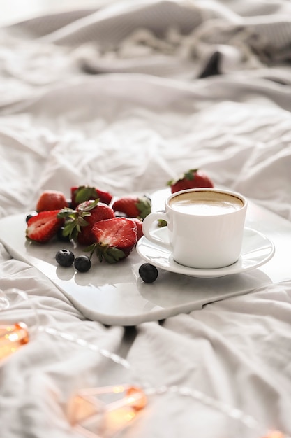 Breakfast on bed