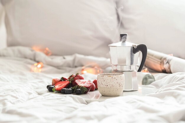 Breakfast on bed