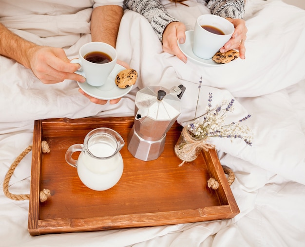 Breakfast in bed